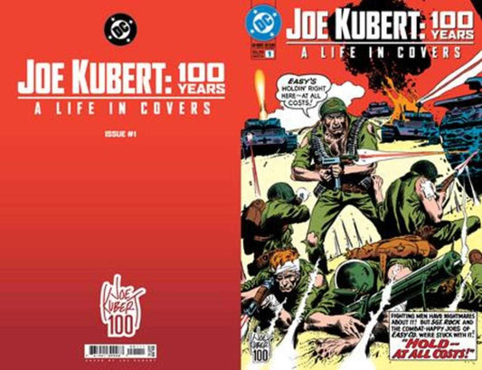 JOE KUBERT 100 YEARS A LIFE IN COVERS #1 (ONE SHOT) COVER A JOE KUBERT