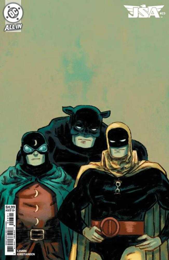 JSA #23 COVER B TEDDY KRISTIANSEN CARD STOCK VARIANT (DC 2026) 1st Print Comic