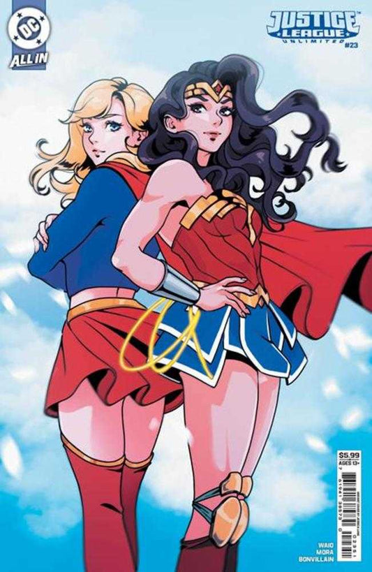 JUSTICE LEAGUE UNLIMITED #23 COVER E JESSICA LUNA CARD STOCK VARIANT