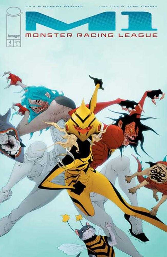 M1 MONSTER RACING LEAGUE #4 COVER A JAE LEE (Image 2026) 1st Print Comic
