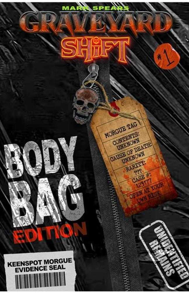 MARK SPEARS GRAVEYARD SHIFT #1 COVER D MARK SPEARS BODY BAG EDITION BLIND BAG