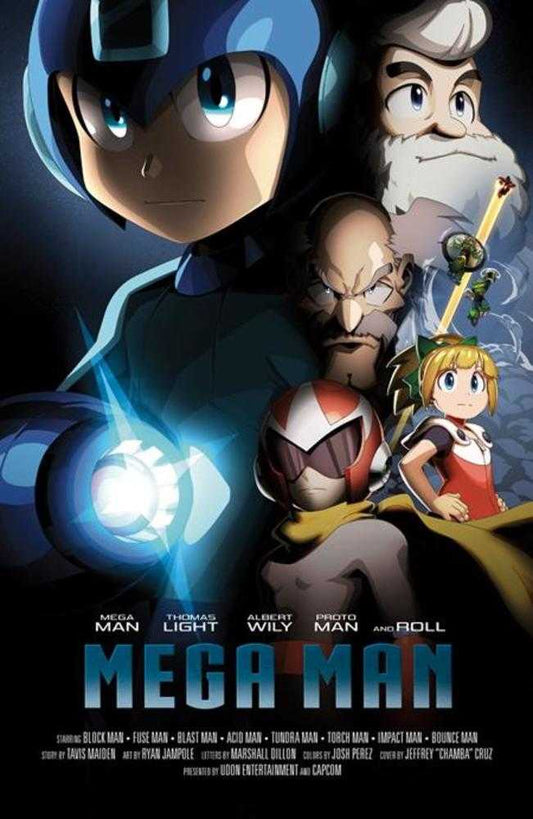 MEGA MAN GEAR MASTERS #1 COVER C JEFFREY CRUZ VARIANT (2026) Comic