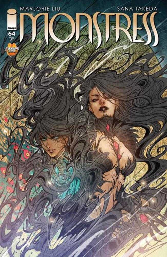MONSTRESS #64 COVER B SANA TAKEDA WITCHBLADE TEAM UP VARIANT (MATURE)