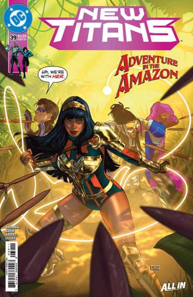 NEW TITANS #39 COVER A TAURIN CLARKE (DC 2026) 1st Print Comic