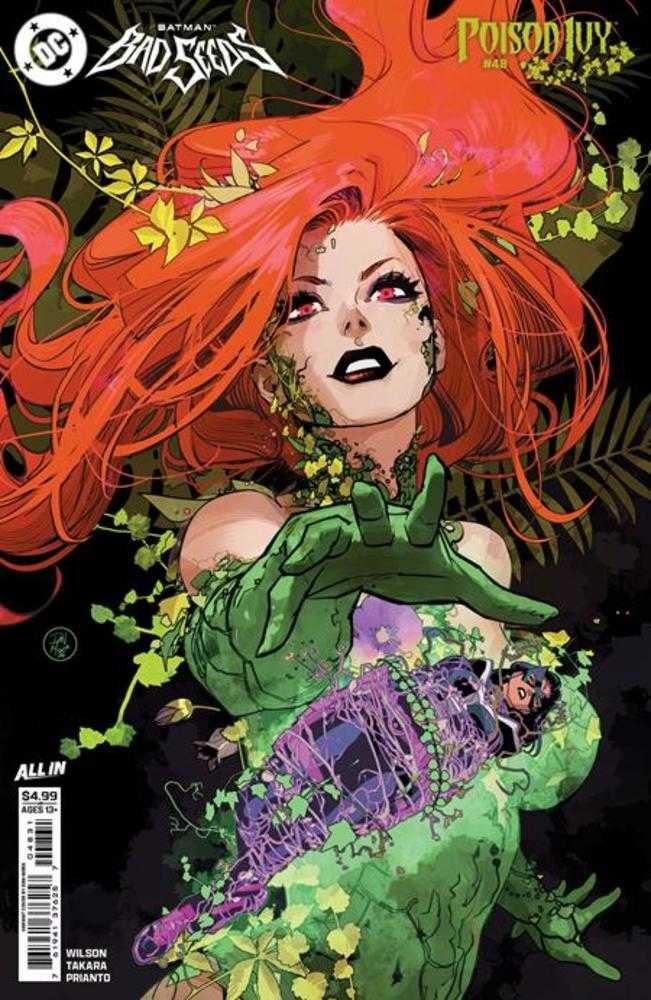 POISON IVY #48 COVER C DAN MORA CARD STOCK VARIANT (BATMAN BAD SEEDS)
