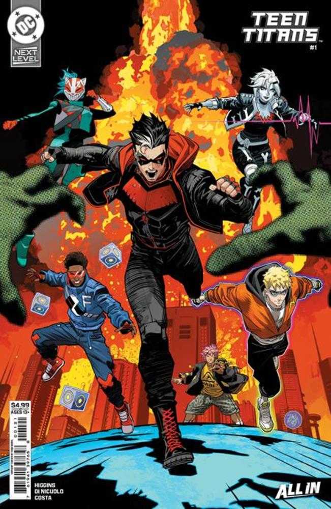 TEEN TITANS #1 COVER B DAN MORA CARD STOCK VARIANT (DC 2026) 1st Print Comic