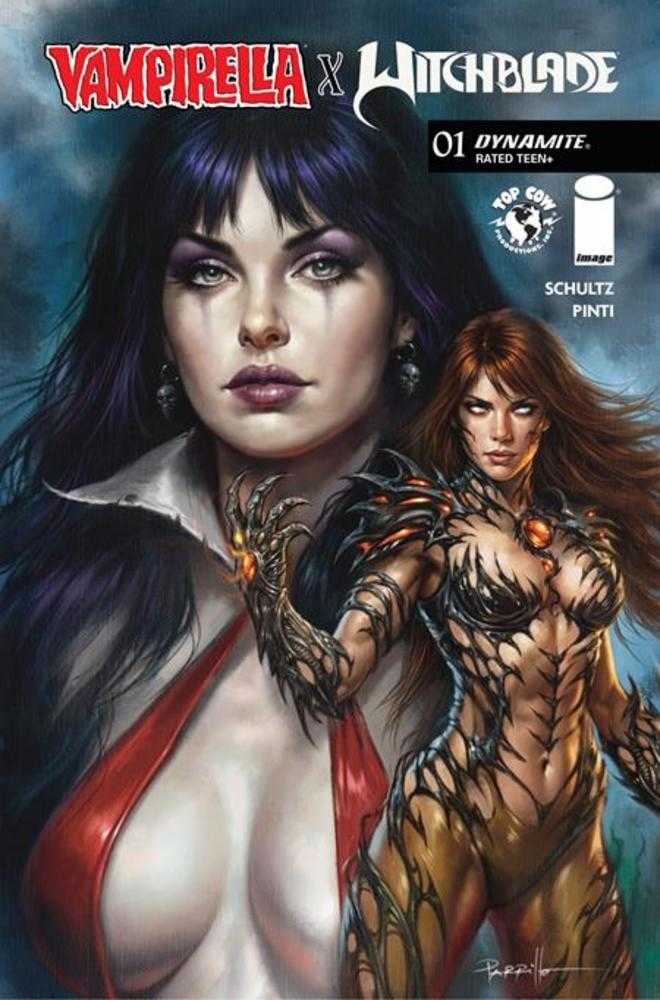 VAMPIRELLA X WITCHBLADE SPECIAL #1 (ONE SHOT) COVER B LUCIO PARRILLO VARIANT
