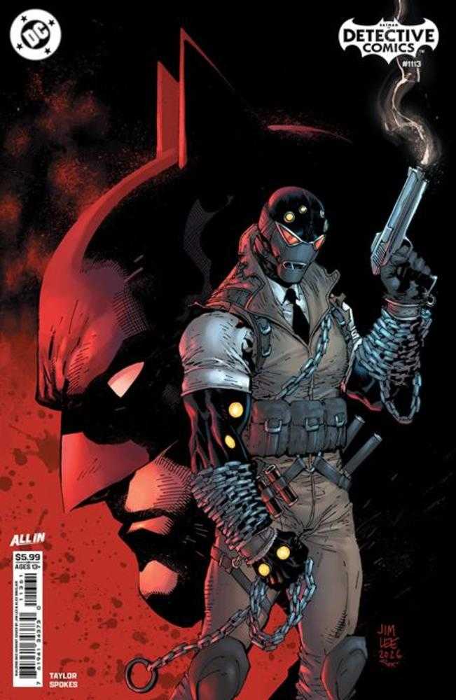 DETECTIVE COMICS #1113 COVER E JIM LEE BUILDING BAD CARD STOCK VARIANT