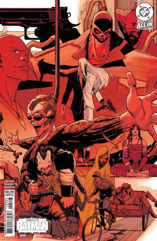 ABSOLUTE BATMAN #25 COVER J NICK DRAGOTTA RIGHT CONNECTING CARD STOCK VARIANT