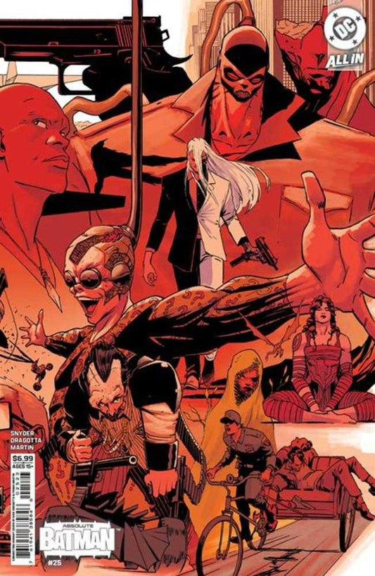 ABSOLUTE BATMAN #25 COVER J NICK DRAGOTTA RIGHT CONNECTING CARD STOCK VARIANT