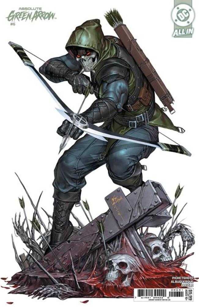 ABSOLUTE GREEN ARROW #6 COVER C INHYUK LEE CARD STOCK VARIANT (DC 2026) Comic