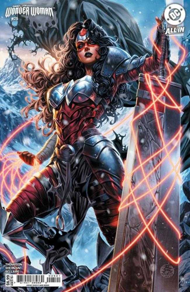ABSOLUTE WONDER WOMAN #25 COVER B MARK BROOKS CARD STOCK VARIANT (DC 2026) Comic