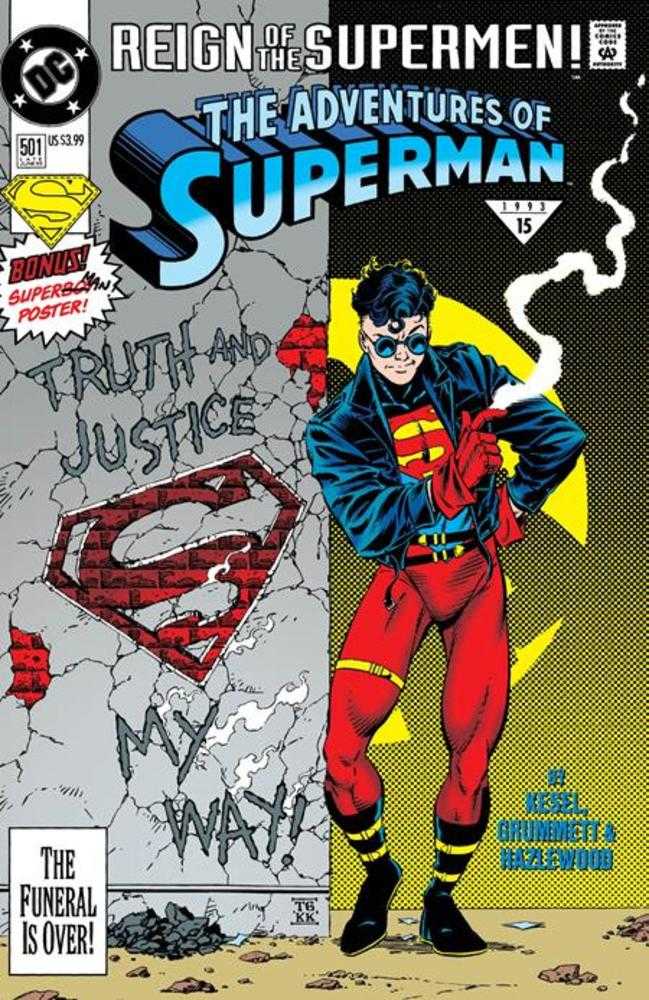 ADVENTURES OF SUPERMAN #501 FACSIMILE EDITION COVER A TOM GRUMMETT (2026) Comic