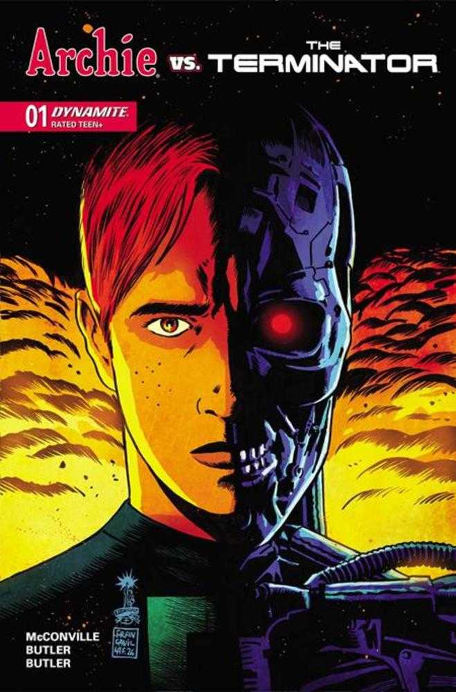 ARCHIE VS THE TERMINATOR #1 COVER A FRANCESCO FRANCAVILLA (2026) Comic