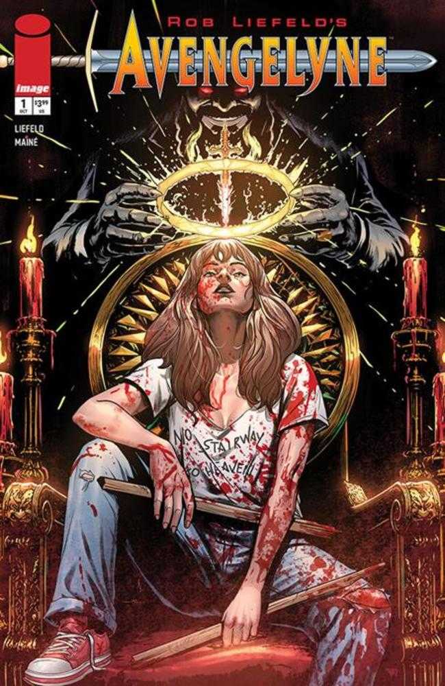 AVENGELYNE #1 COVER A DANIEL MAINE (MATURE) (Image 2026) 1st Print Comic