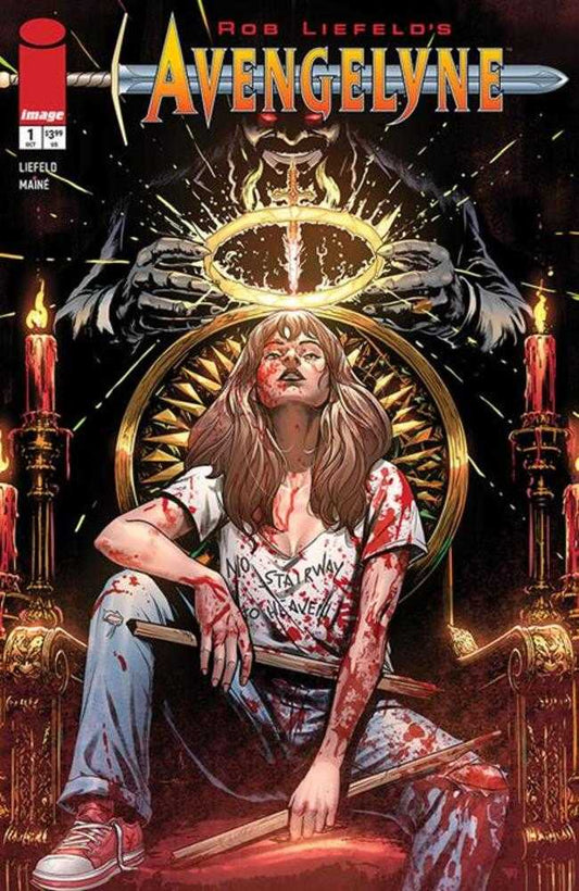 AVENGELYNE #1 COVER A DANIEL MAINE (MATURE) (Image 2026) 1st Print Comic
