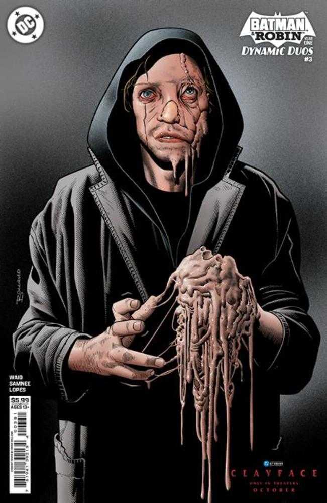 BATMAN & ROBIN YEAR ONE DYNAMIC DUOS #3 COVER E BRIAN BOLLAND CLAYFACE MOVIE