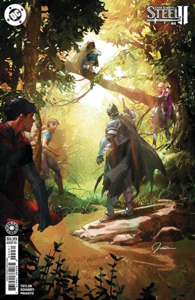 DARK KNIGHTS OF STEEL II #4 COVER C GERALD PAREL CARD STOCK VARIANT (2026) Comic