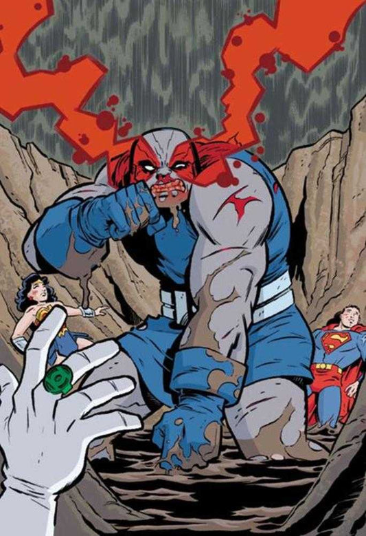 DC ALL IN SAGA DARKSEID VS THE WORLD #1 (ONE SHOT) COVER D ANTHONY MARQUES CARD STOCK COVER