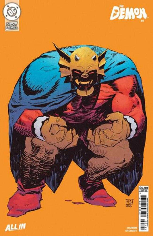 DEMON #1 COVER D HAYDEN SHERMAN NEXT LEVEL CARD STOCK VARIANT (DC 2026) Comic