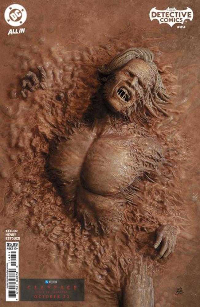 DETECTIVE COMICS #1114 COVER E BJORN BARENDS CLAYFACE MOVIE CARD STOCK VARIANT