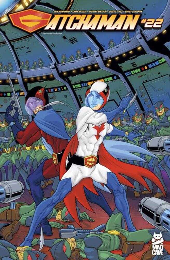 GATCHAMAN #22 COVER A CHRIS BATISTA SABRINA CINTRON (2026) Comic
