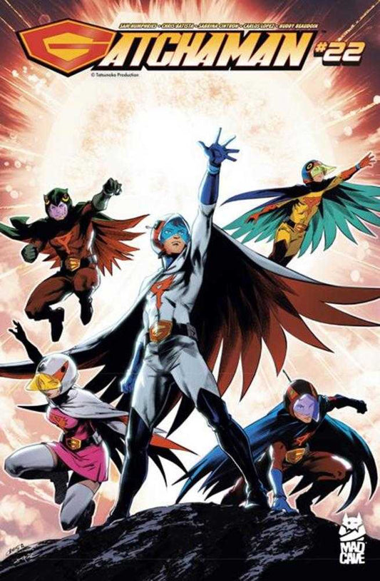 GATCHAMAN #22 COVER B MARIKA CRESTA CARLOS LOPEZ VARIANT (2026) Comic