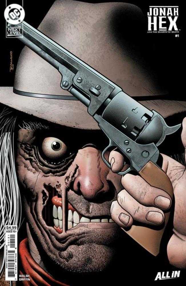 JONAH HEX AND THE SHADOW OF DEATH #1 COVER B BRIAN BOLLAND CARD STOCK VARIANT