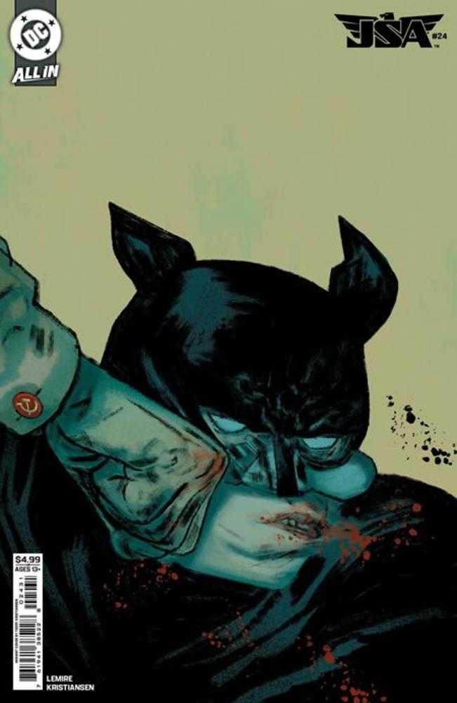 JSA #24 COVER B TEDDY KRISTIANSEN CARD STOCK VARIANT (DC 2026) 1st Print Comic