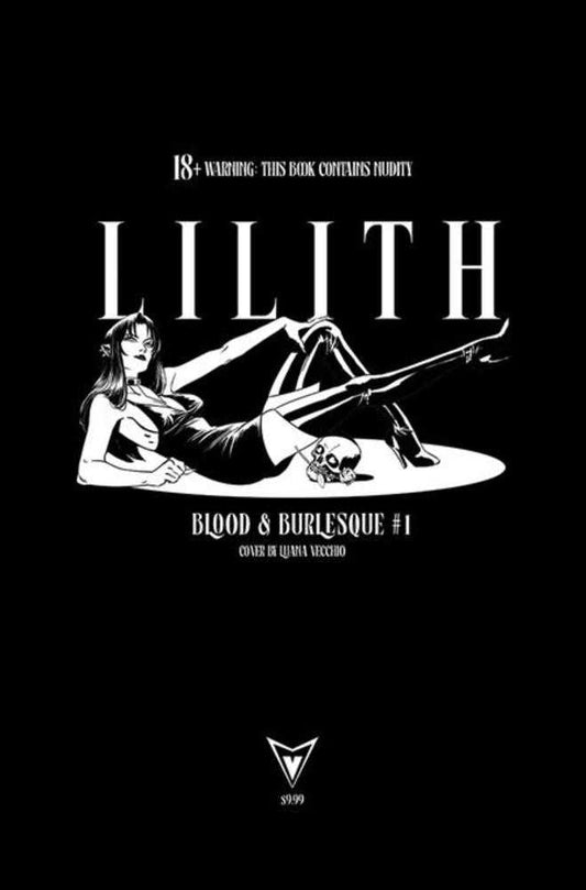 LILITH BLOOD AND BURLESQUE #1 COVER G LUANA VECCHIO NSFW BLACK BAG VARIANT