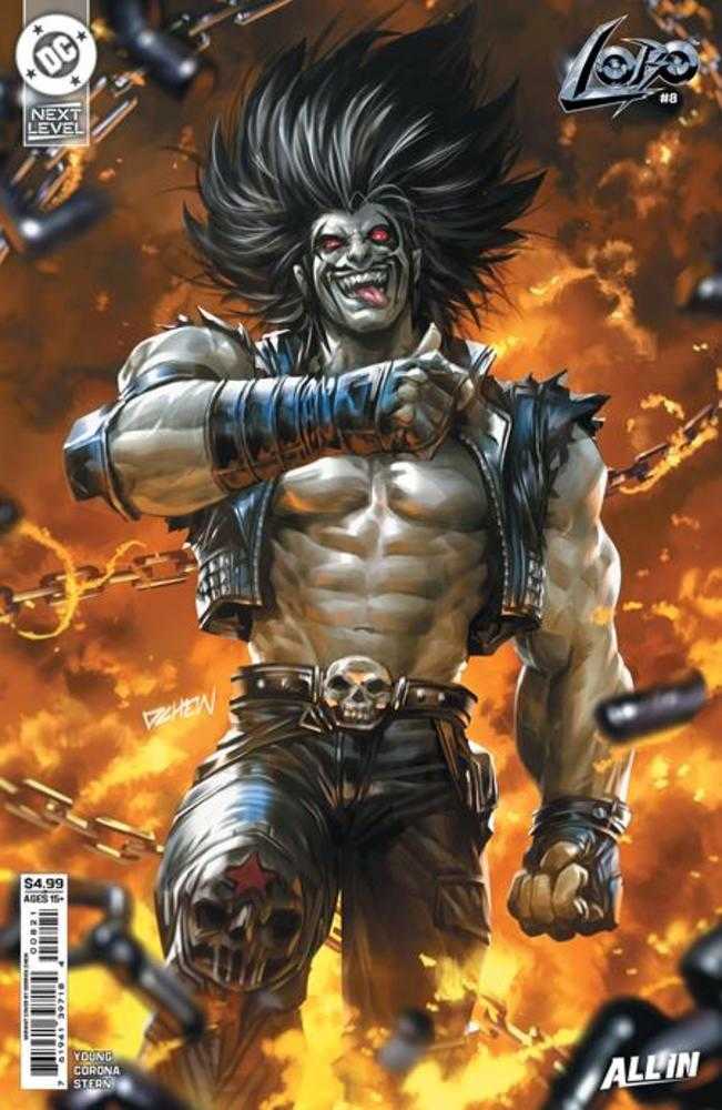 LOBO #8 COVER B DERRICK CHEW CARD STOCK VARIANT (DC 2026) 1st Print Comic