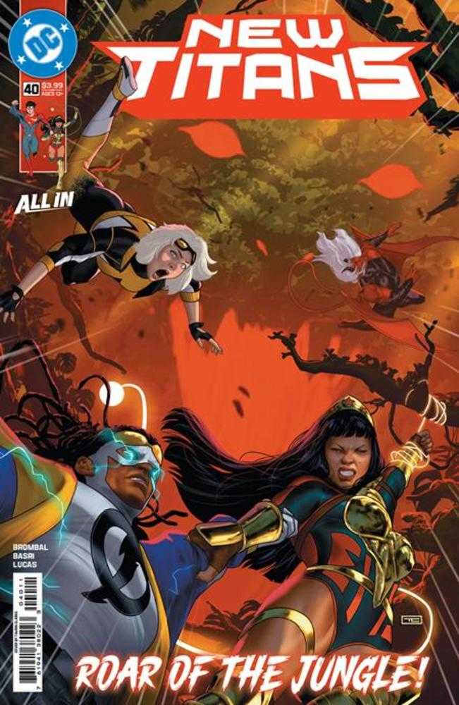 NEW TITANS #40 COVER A TAURIN CLARKE (DC 2026) 1st Print Comic
