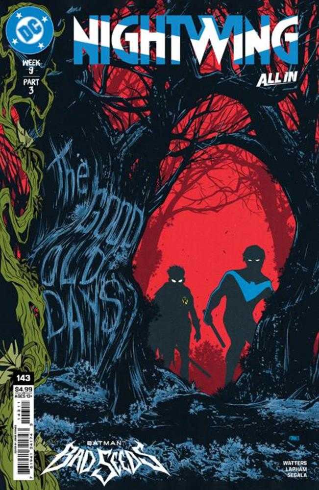NIGHTWING #143 COVER A JORGE FORNES (BATMAN BAD SEEDS) (DC 2026) 1st Print Comic