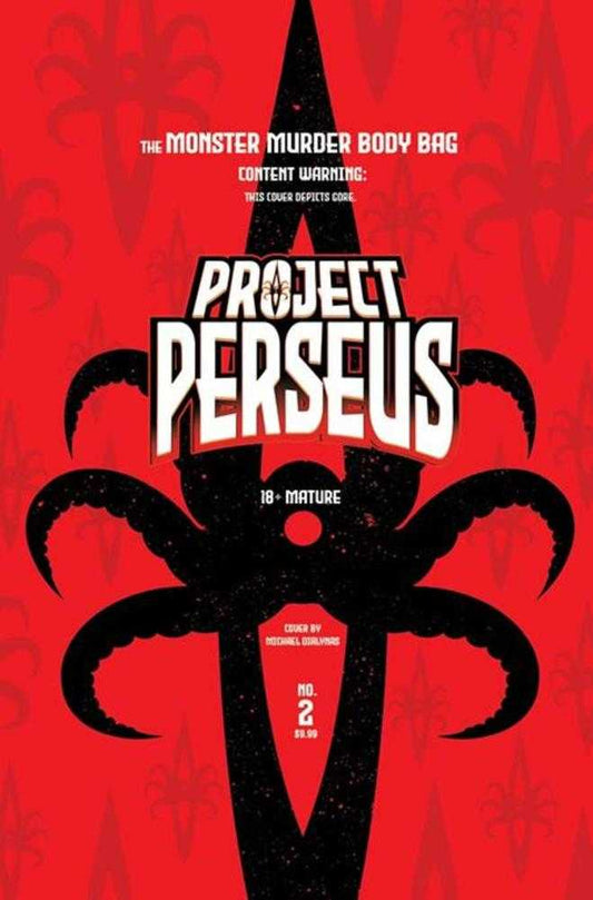 PROJECT PERSEUS #2 COVER F MICHAEL DIALYNAS MONSTER MURDER BODY BAG FULL ART VAR