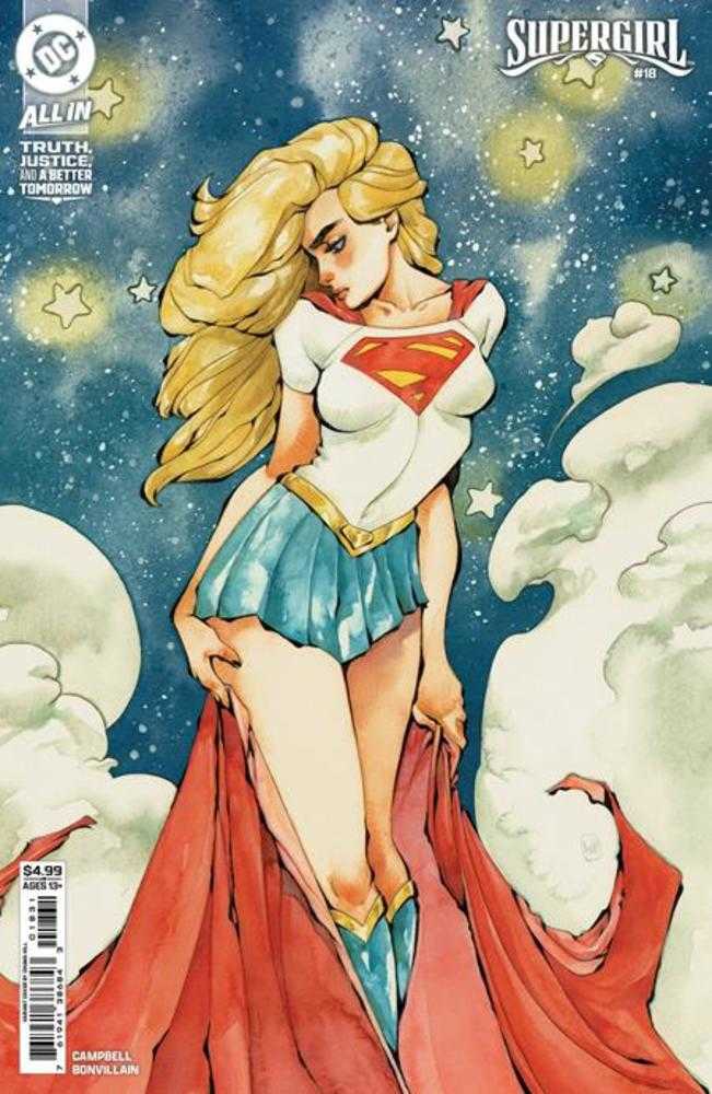 SUPERGIRL #18 COVER C CHUMA HILL CARD STOCK VARIANT (DC 2026) 1st Print Comic