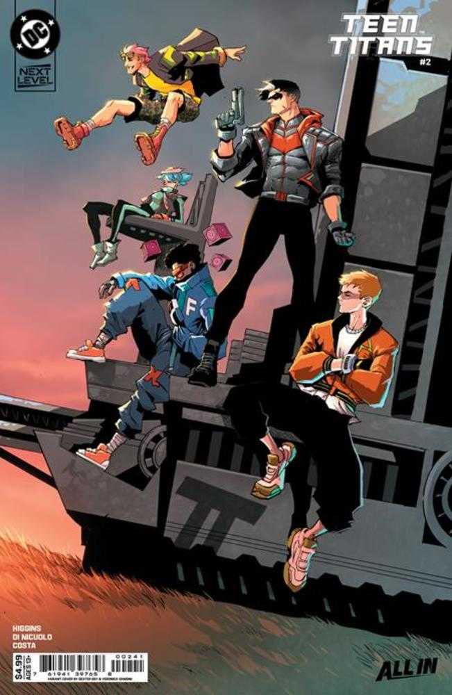 TEEN TITANS #2 COVER D DEXTER SOY CARD STOCK VARIANT (DC 2026) 1st Print Comic
