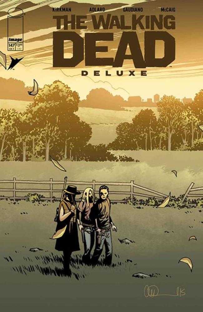 WALKING DEAD DELUXE #147 COVER B CHARLIE ADLARD & DAVE MCCAIG VARIANT (MATURE)