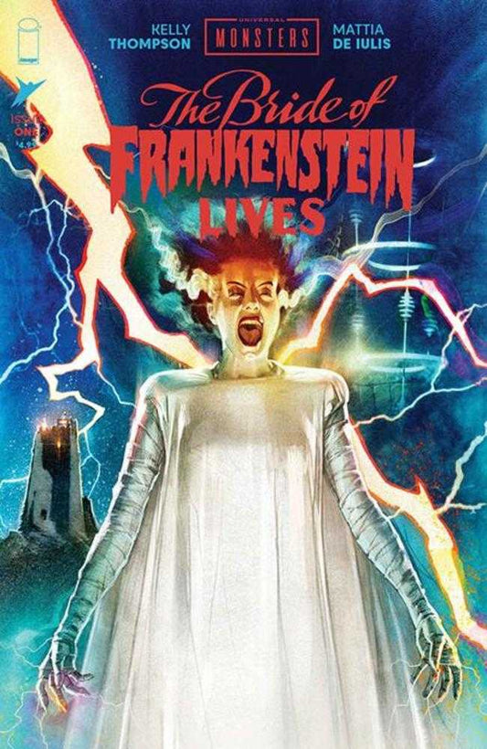 UNIVERSAL MONSTERS THE BRIDE OF FRANKENSTEIN LIVES #1 COVER B JOSHUA MIDDLETON