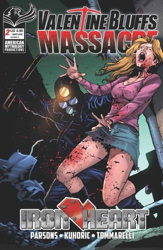 VALENTINE BLUFFS MASSACRE IRON HEART #2 COVER A ROY ALLAN MARTINEZ (MATURE)