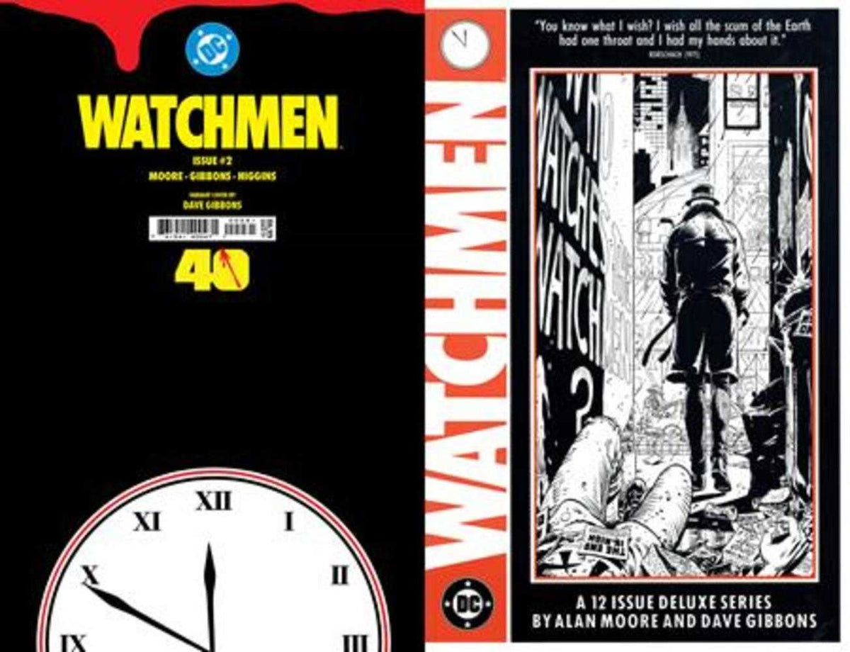 WATCHMEN #2 FACSIMILE EDITION COVER C DAVE GIBBONS FOIL VARIANT (MATURE)