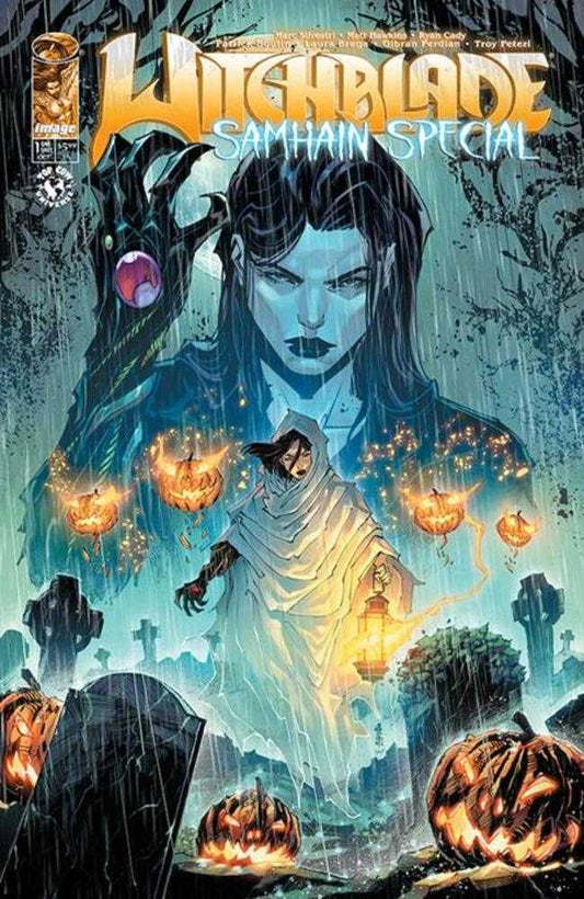 WITCHBLADE SAMHAIN SPECIAL (ONE SHOT) COVER B GIUSEPPE CAFARO & ARIF PRIANTO VARIANT