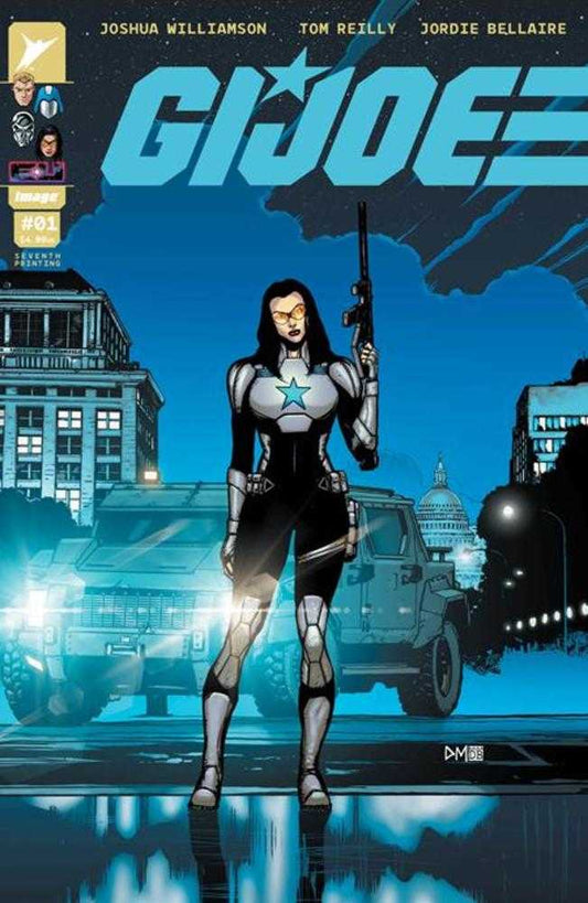 G.I. JOE #1 7 TH PRINTING COVER A DOUG MAHNKE & DAVID BARON (Image 2026) Comic