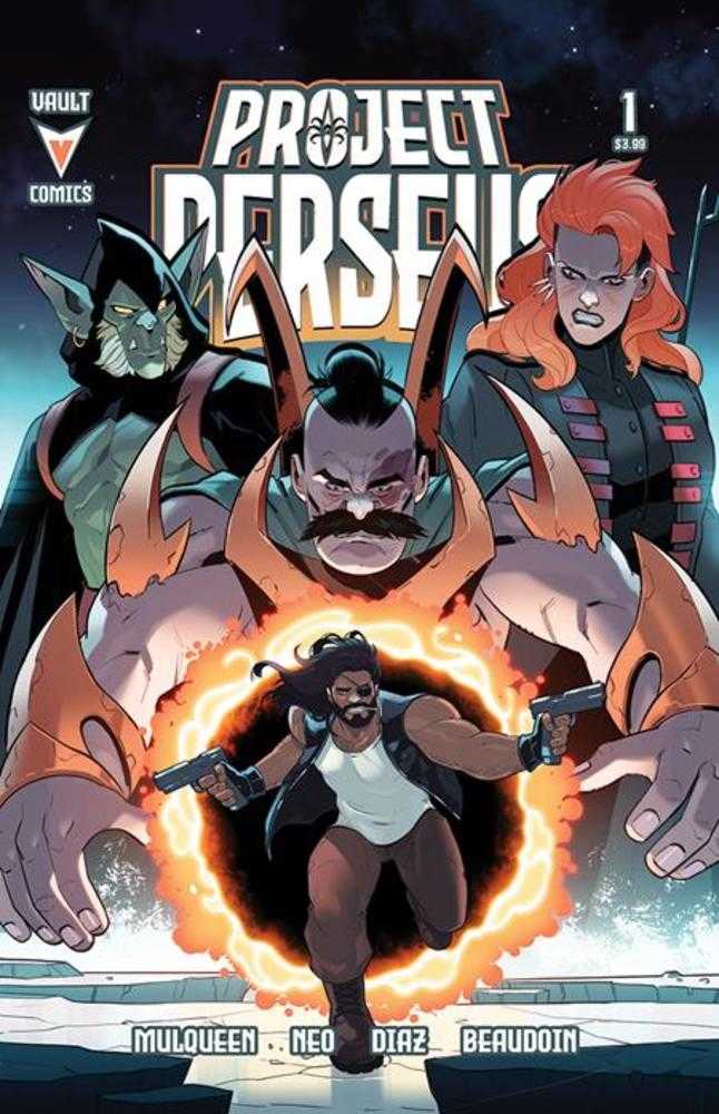 PROJECT PERSEUS #1 COVER A STEPHEN BYRNE (Vault 2026) 2nd Print Comic