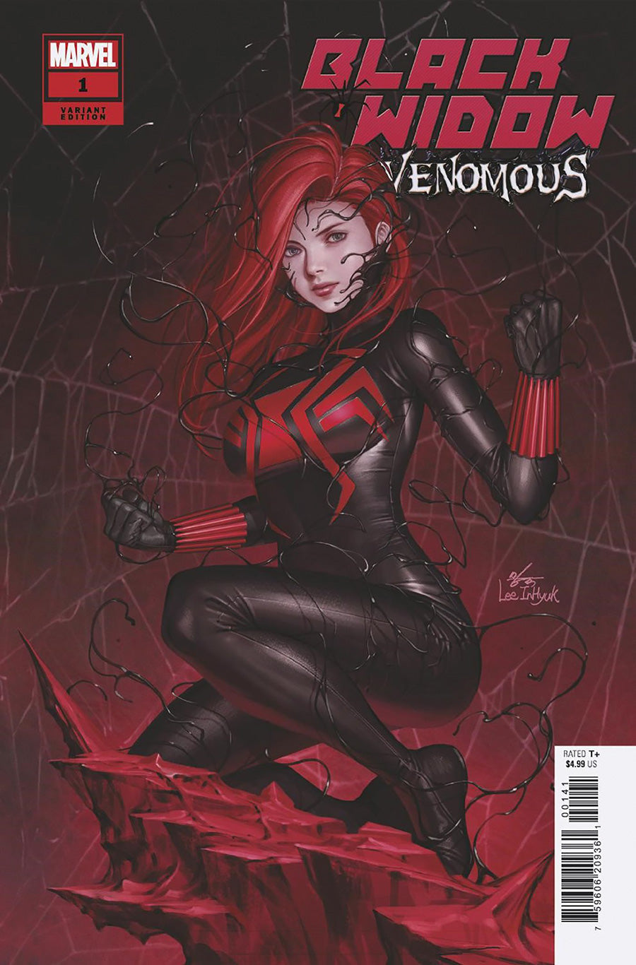 BLACK WIDOW VENOMOUS #1 INHYUK LEE VARIANT