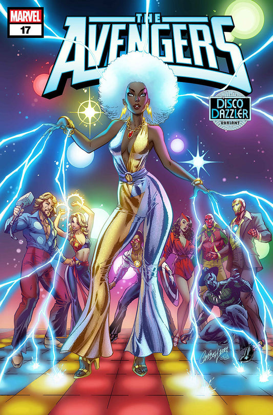AVENGERS #17 J SCOTT CAMPBELL DISCO DAZZLER VARIANT