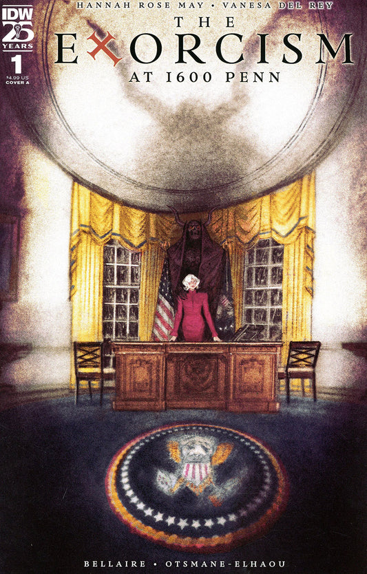 THE EXORCISM AT 1600 PENN #1 COVER A (DEL REY)