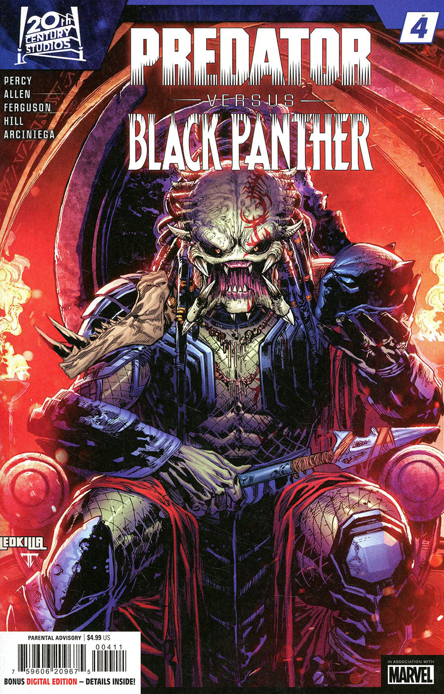 PREDATOR VS. BLACK PANTHER #4