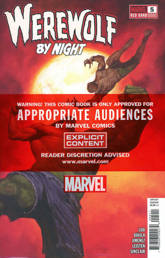 WEREWOLF BY NIGHT: RED BAND #5 [POLYBAGGED]