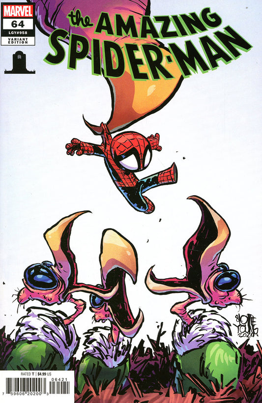 AMAZING SPIDER-MAN #64 SKOTTIE YOUNG 8 DEATHS OF SPIDER-MAN VARIANT