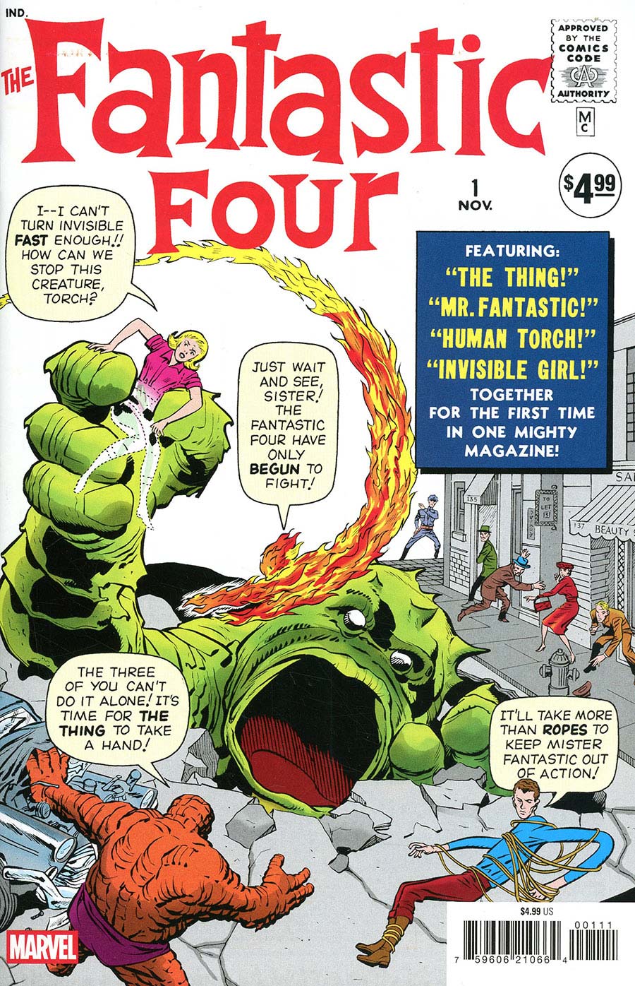 FANTASTIC FOUR #1 FACSIMILE EDITION [NEW PRINTING]
